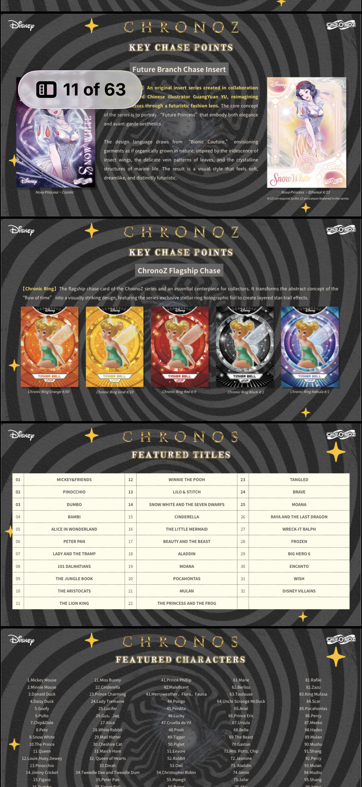 Cardfun Disney Chronoz Preorder