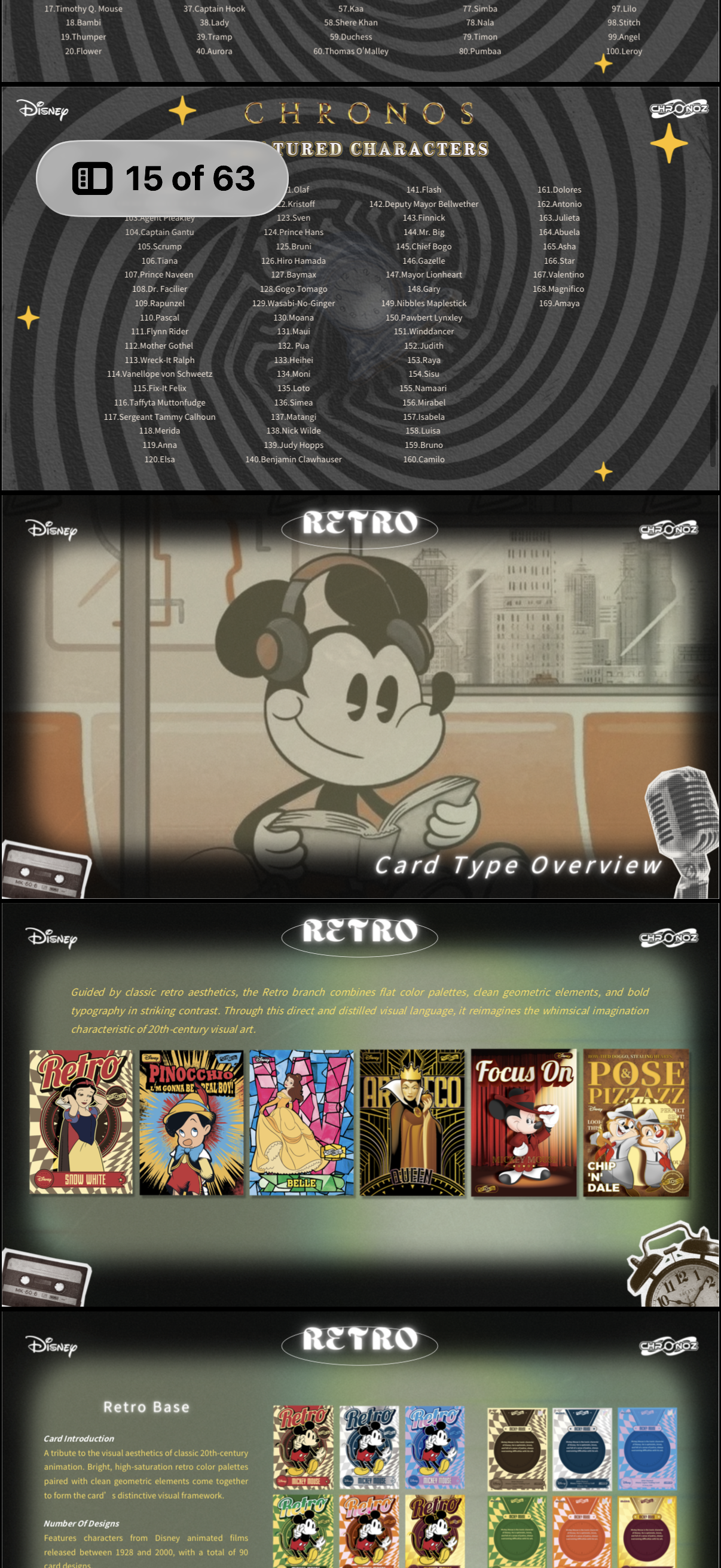 Cardfun Disney Chronoz Preorder