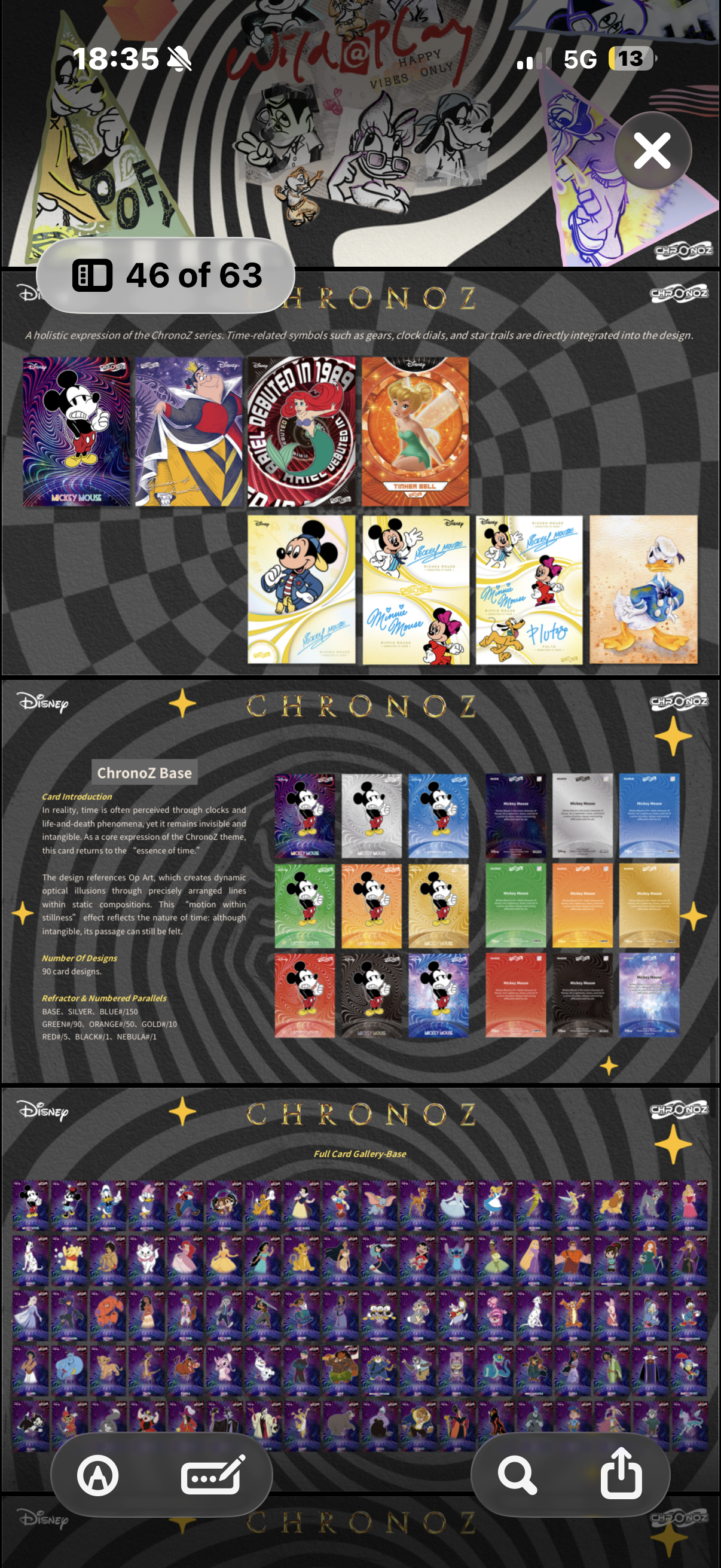 Cardfun Disney Chronoz Preorder