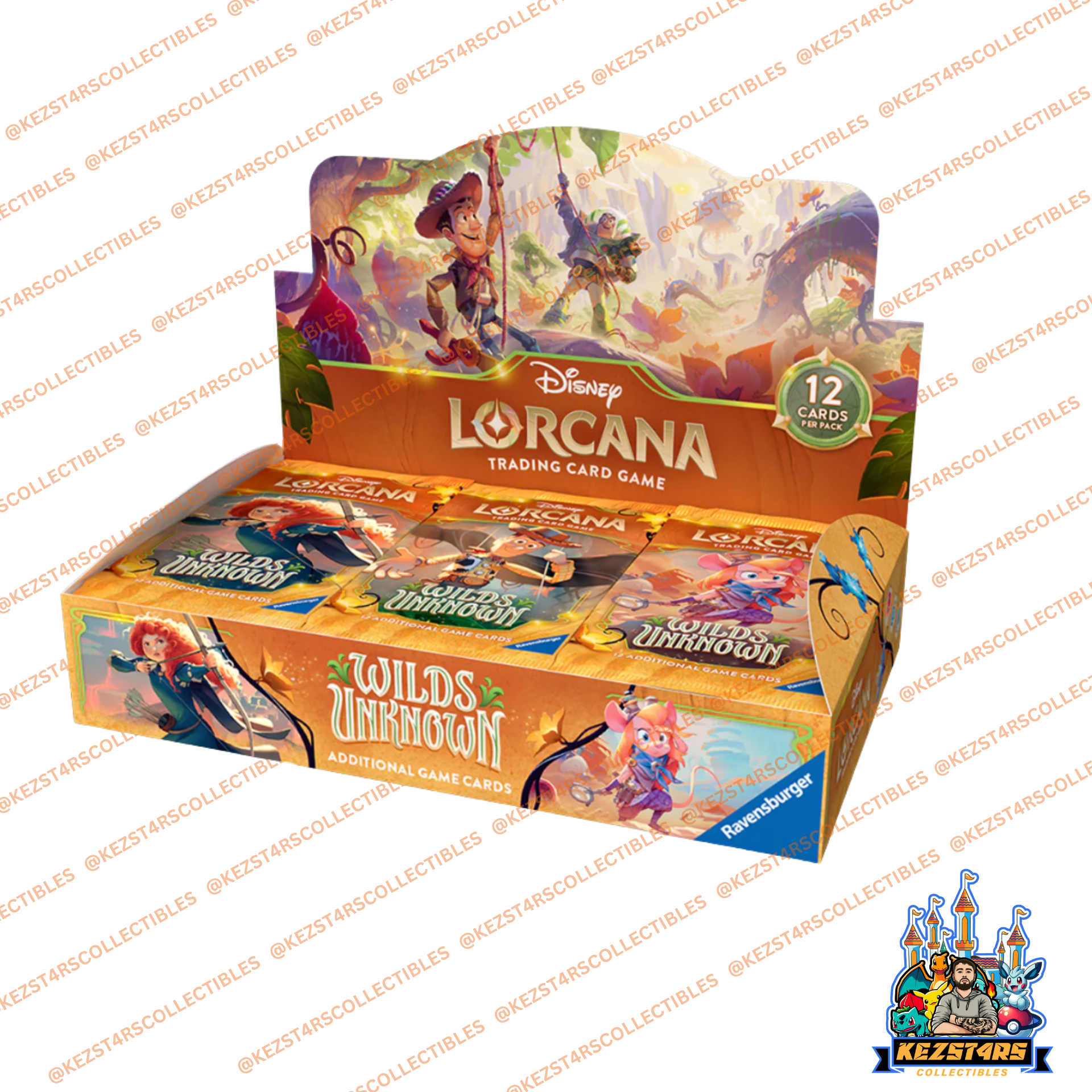 Disney Lorcana Wilds Unknown Hobby Box