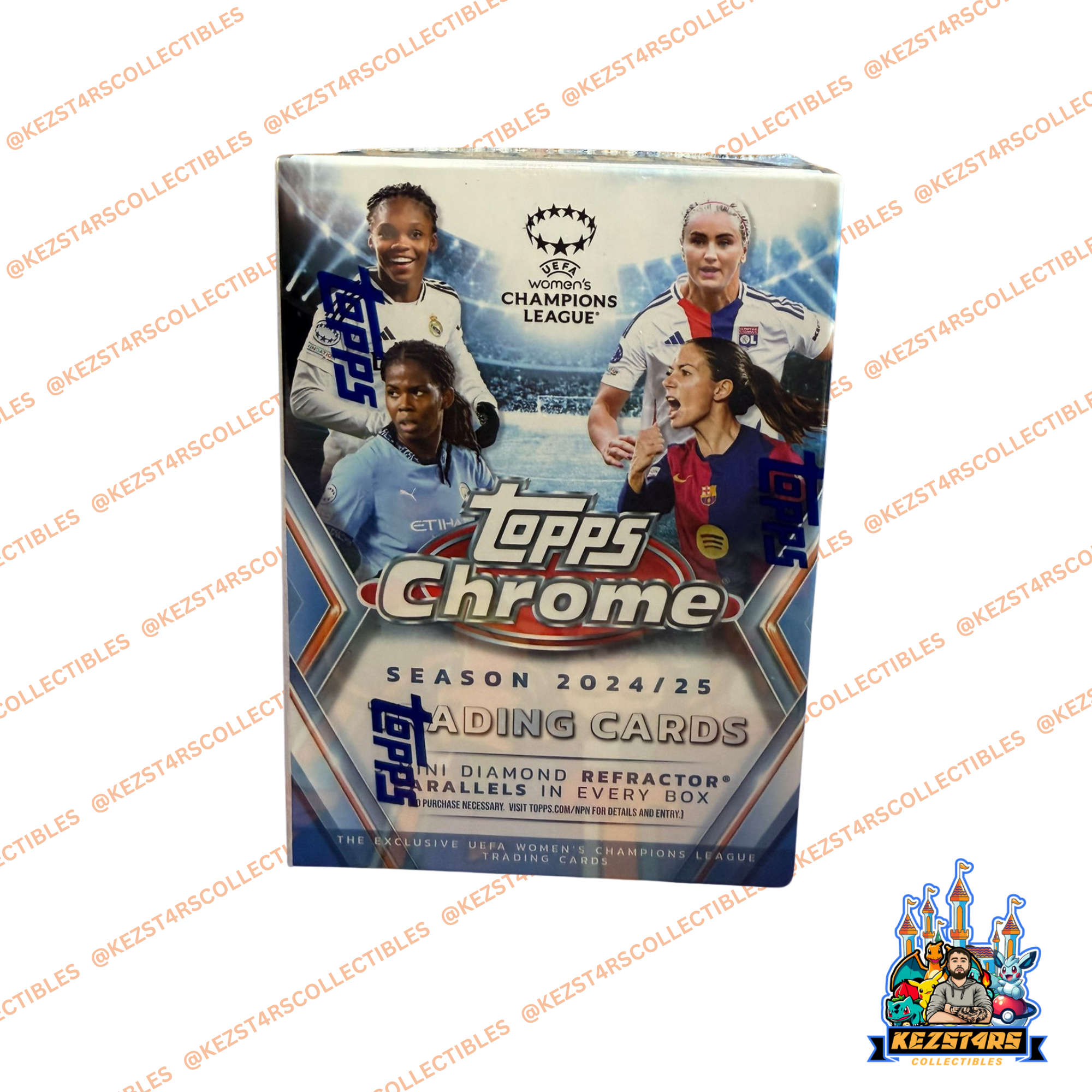 Topps Chrome Womens Champions League Value Box 2024/25